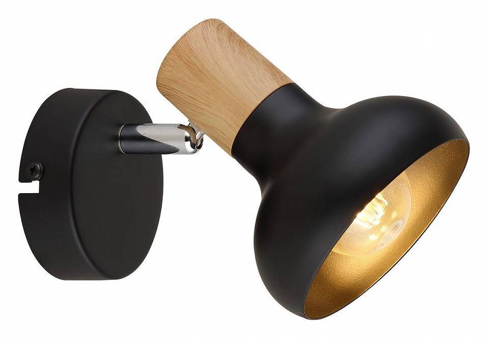 Спот Imex SP.040 черный/хром SP.040-11-18