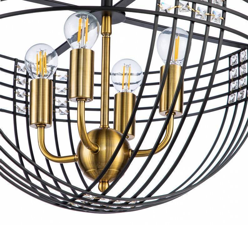 Светильник на штанге Indigo Fresco 10001/4C Black