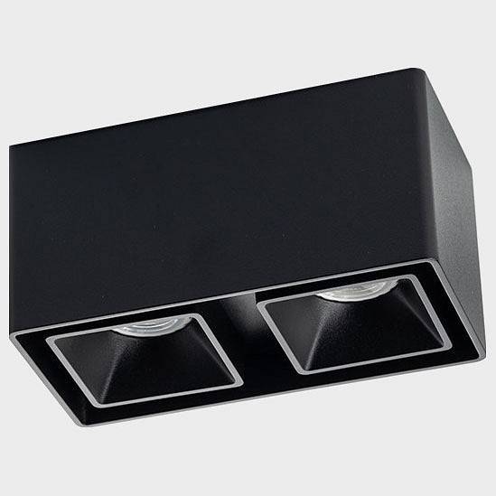 Накладной светильник Italline FASHION FX2 black + FXR black 2 шт. FASHION FX2 black + FASHION FXR black - 2шт.