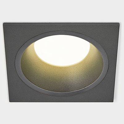 Встраиваемый светильник Italline IT08-8013 черный 3000 K + рамка IT08-8014 черный IT08-8013 black 3000K / IT08-8014 black