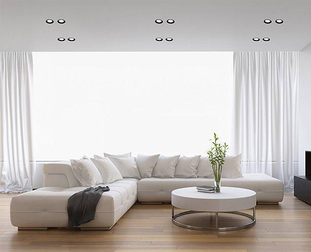 Встраиваемый светильник Italline IT08-8013 черный 3000 K + рамка IT08-8014 черный IT08-8013 black 3000K / IT08-8014 black