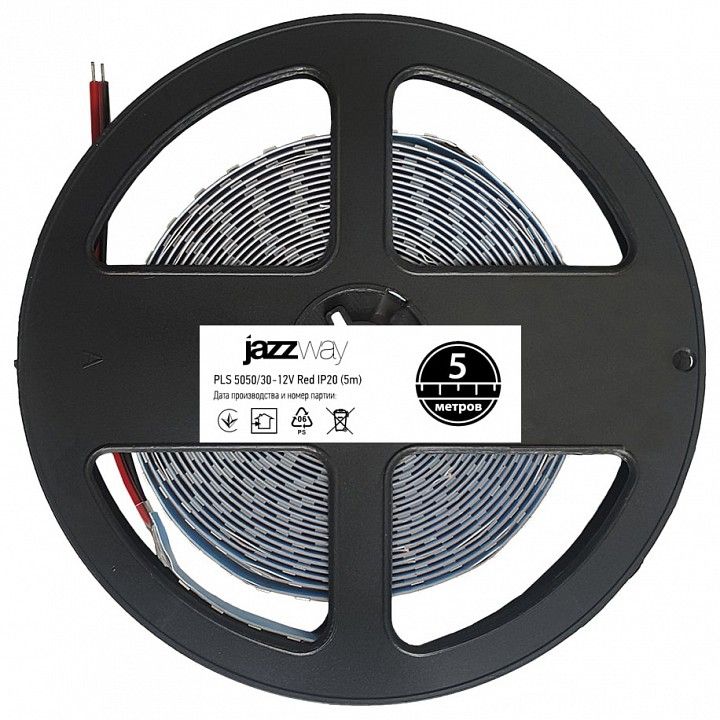 Лента светодиодная Jazzway Pls PLS 5050/30 Red IP20