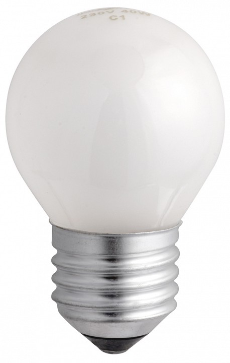 Лампа накаливания Jazzway  P45 240V 40W E27 frosted