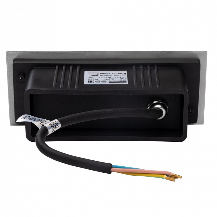 Встраиваемый светильник Jazzway  PWS/R S170070 3W 4000K 30° Сhrome IP65