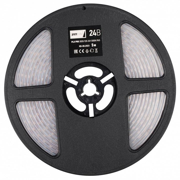 Лента светодиодная Jazzway PLS PRO PLS PRO 2835/120-24V - 3000K IP65 5m