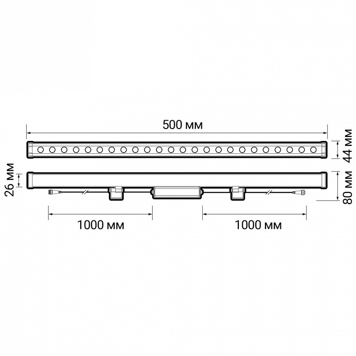 Накладной светильник Jazzway  PWW  500 12W 15° 6500K IP67