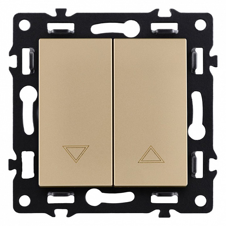 Выключатель для жалюзи без рамки Kollinger Asthetik AS-013GD