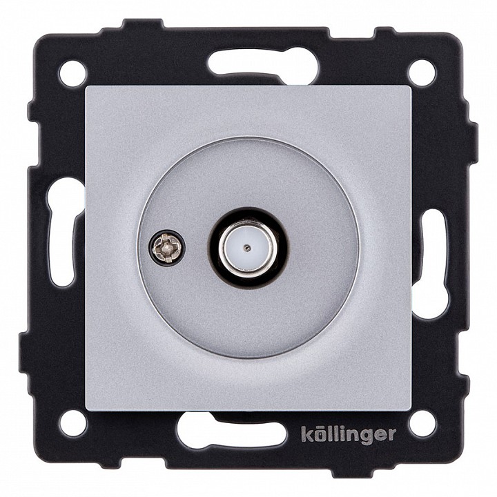 ТВ-розетка и SAT-розетка оконечная без рамки Kollinger  REA-020GY