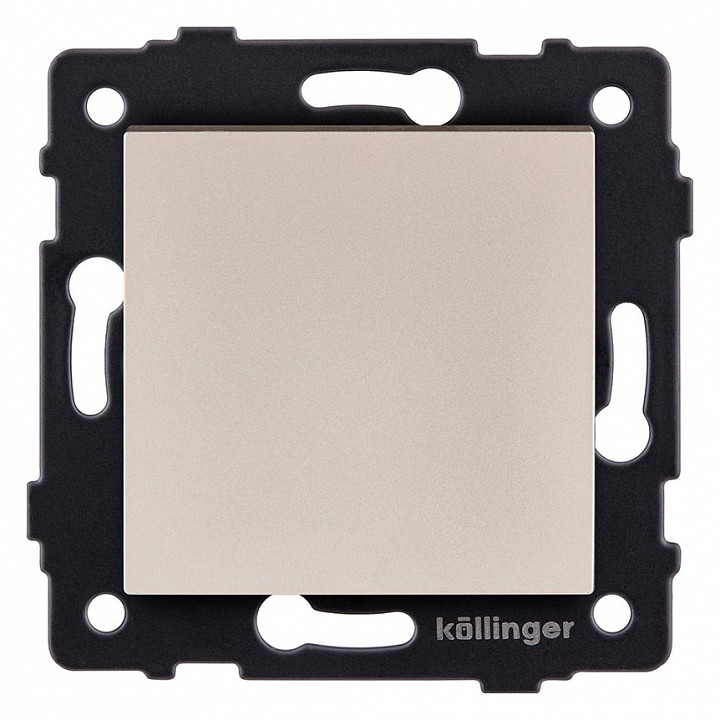 Выключатель перекрестный одноклавишный без рамки Kollinger  REA-S-006GD