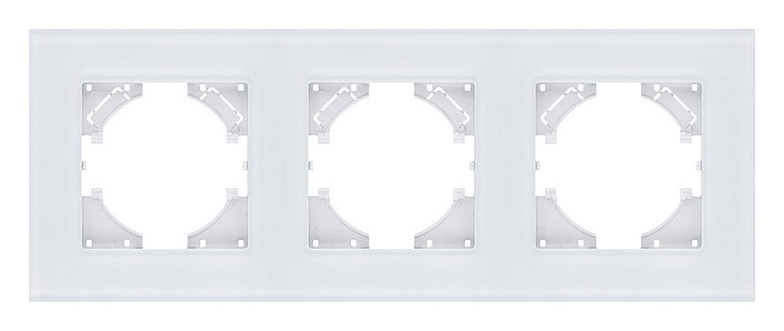 Рамка на 3 поста Kollinger Reflex MG RM3WH