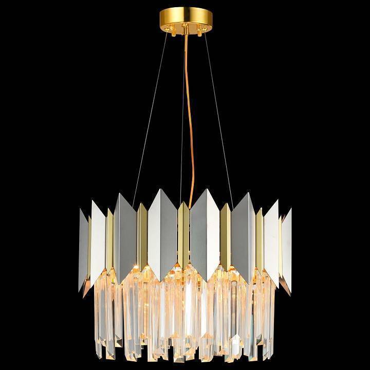 Подвесной светильник Natali Kovaltseva Queen 79006/6C BRASS SILVER