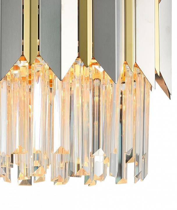 Подвесной светильник Natali Kovaltseva Queen 79006/6C BRASS SILVER