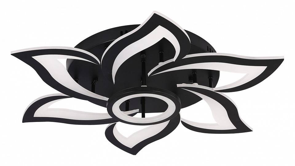 Потолочная люстра Natali Kovaltseva Olimp HIGH-TECH LED LAMPS 82020 BLACK