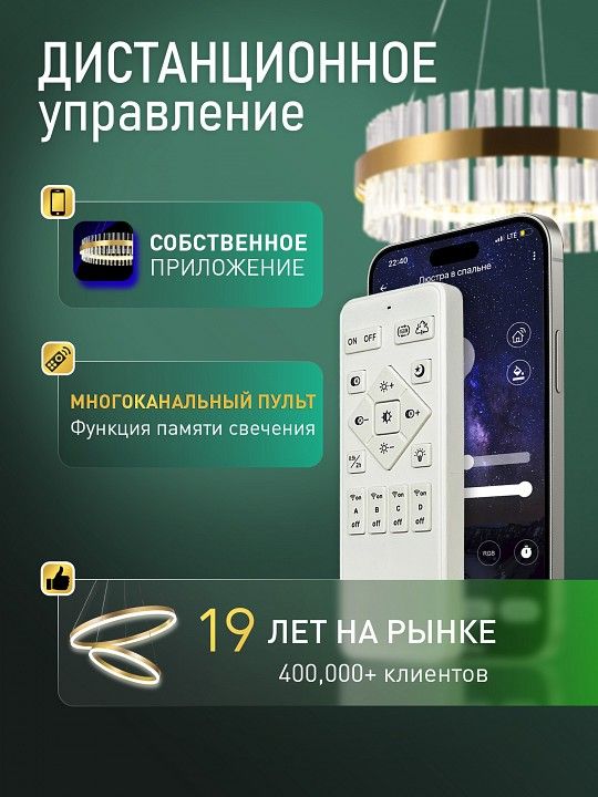 Потолочная люстра Natali Kovaltseva  LED LAMPS 81488