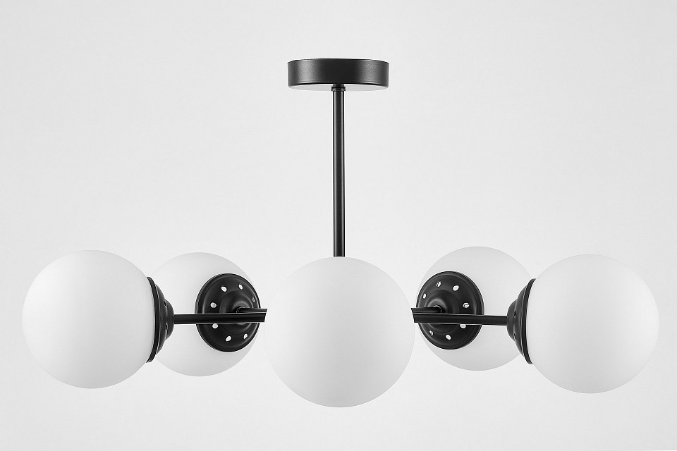 Люстра на штанге Lampit Fino TP 2003-5 BK