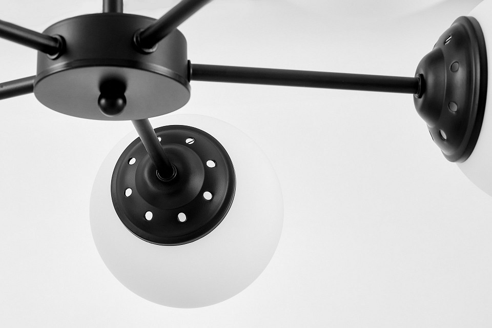 Люстра на штанге Lampit Fino TP 2003-5 BK