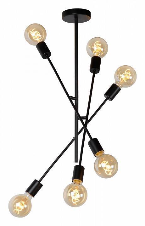 Люстра на штанге Lucide Lester 6 ламп 21119/06/30