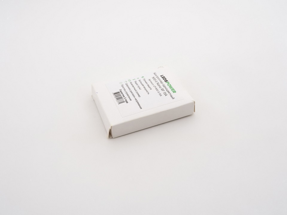 Контроллер-регулятор цвета RGBW с пультом ДУ LEDS POWER N10-S Nano RF 003771