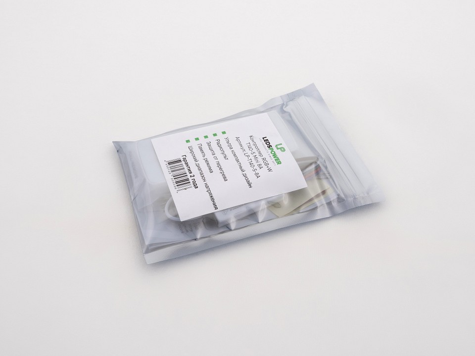 Контроллер с пультом ДУ LEDS POWER RGB+W T140 Mini 005096