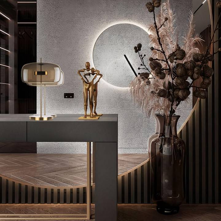 Настольная лампа декоративная Loft It Dauphin 10040T/B