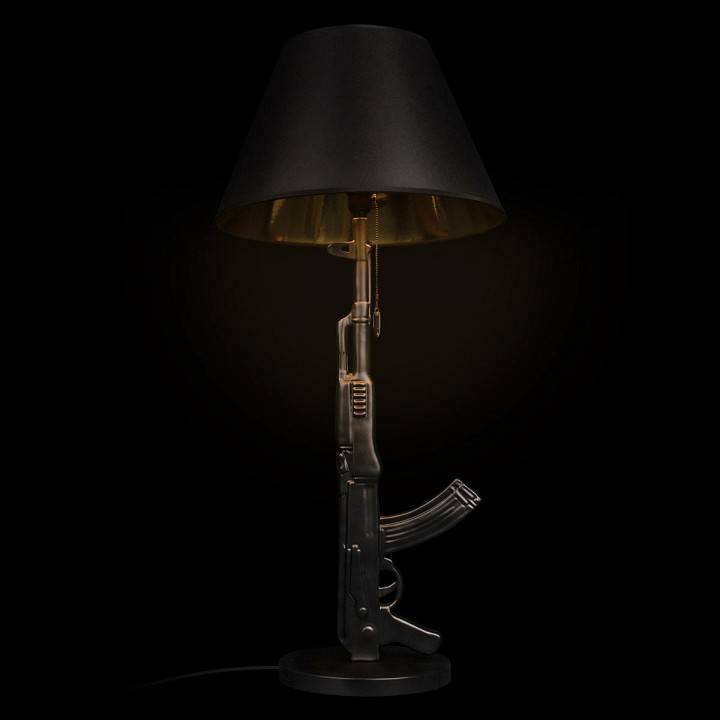 Настольная лампа декоративная Loft it Arsenal 10136/B Dark grey