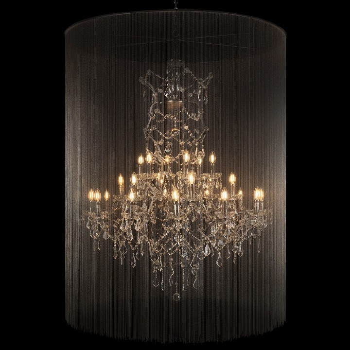 Подвесная люстра Loft it Vaille Crystal 10450/1200