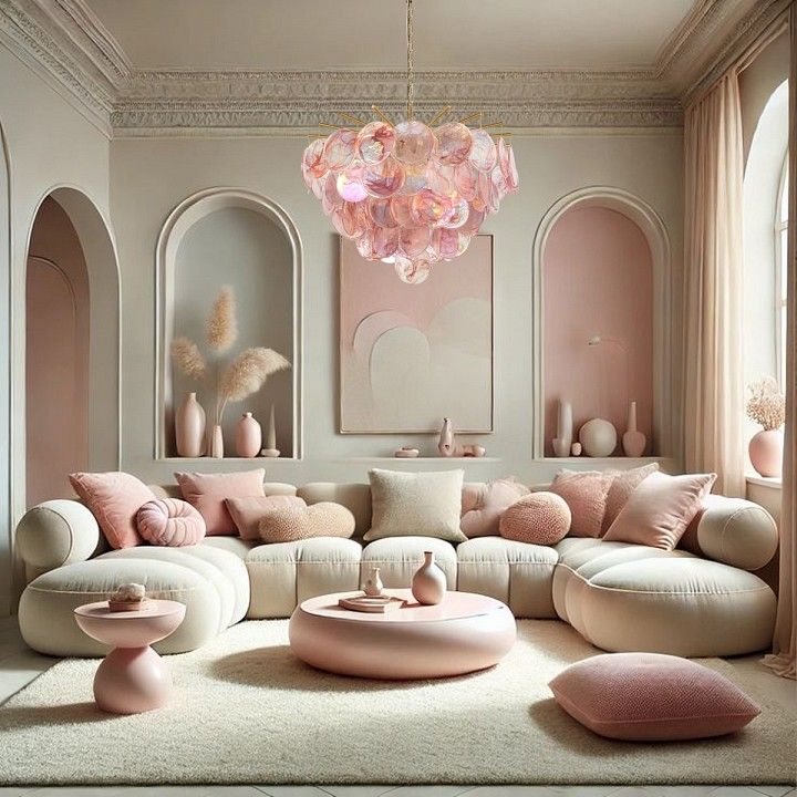 Подвесная люстра Loft it Lolly 10492/600 Pink