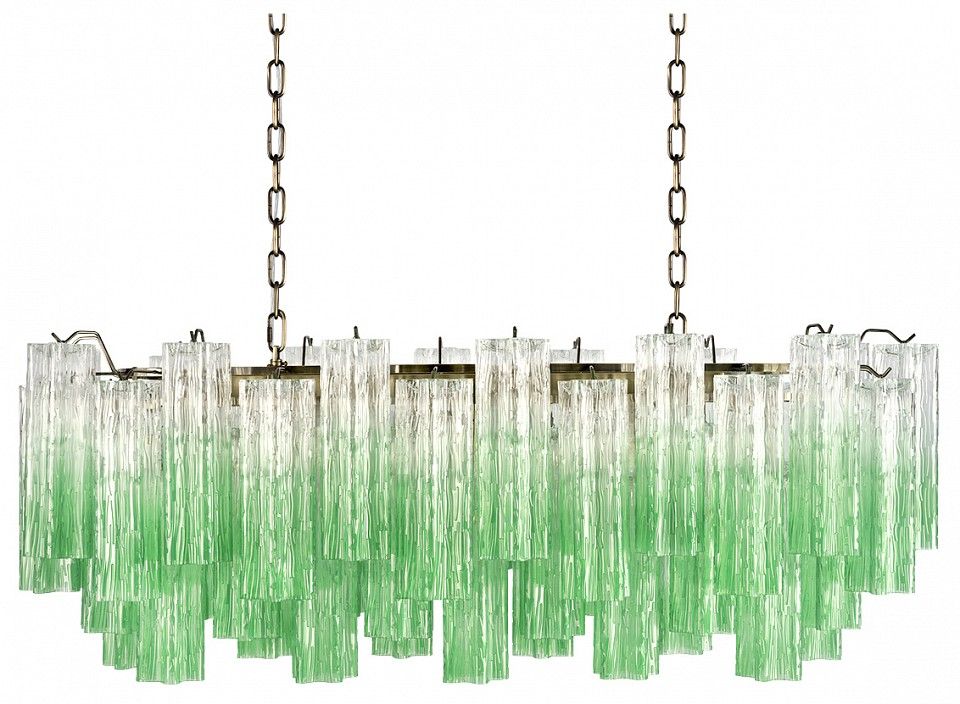 Подвесная люстра Loft it Murano 10580/1000R Clear green