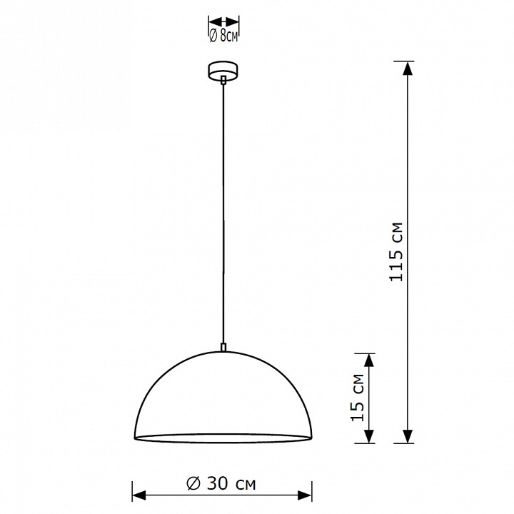 Подвесной светильник Lighthall Amber 30 LH032020