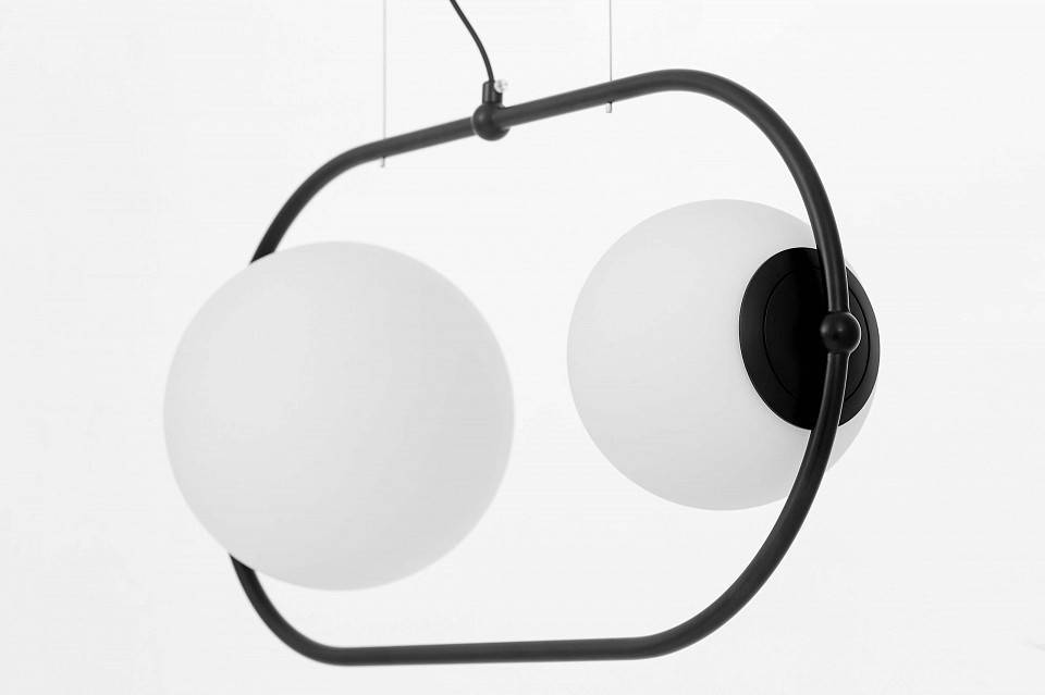 Подвесной светильник Lumina Deco LDP 1210-2-PR BK