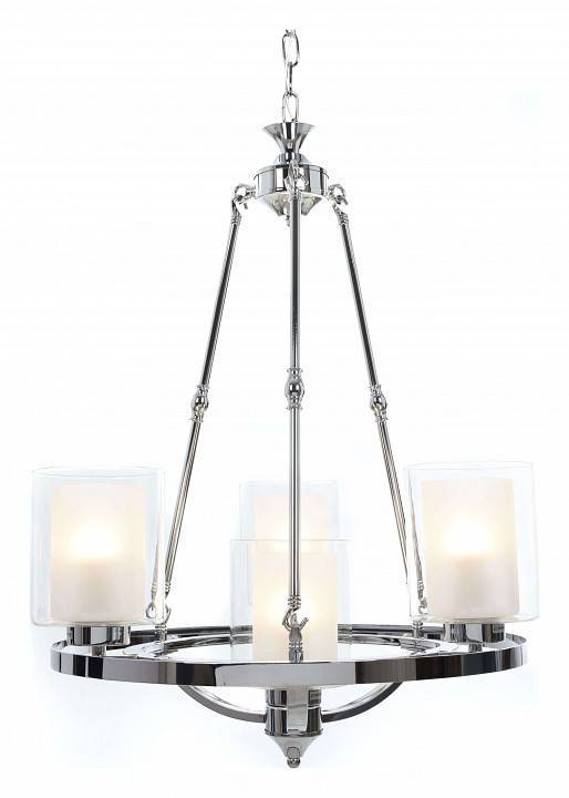 Подвесная люстра Lumina Deco Santini LDP 1220-4 CHR+WT