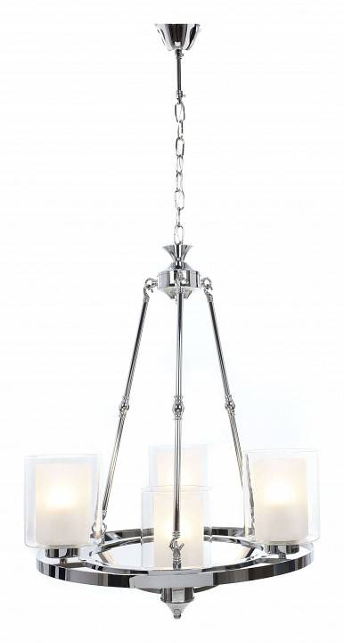 Подвесная люстра Lumina Deco Santini LDP 1220-4 CHR+WT