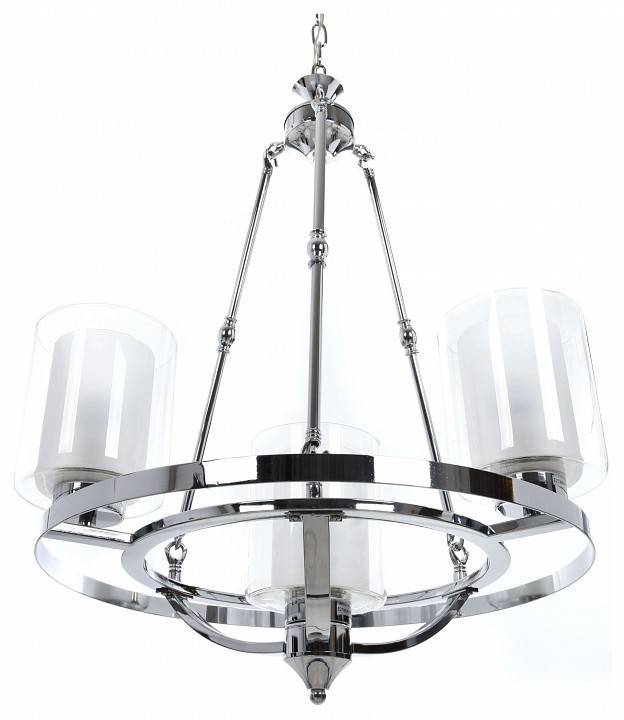 Подвесная люстра Lumina Deco Santini LDP 1220-4 CHR+WT