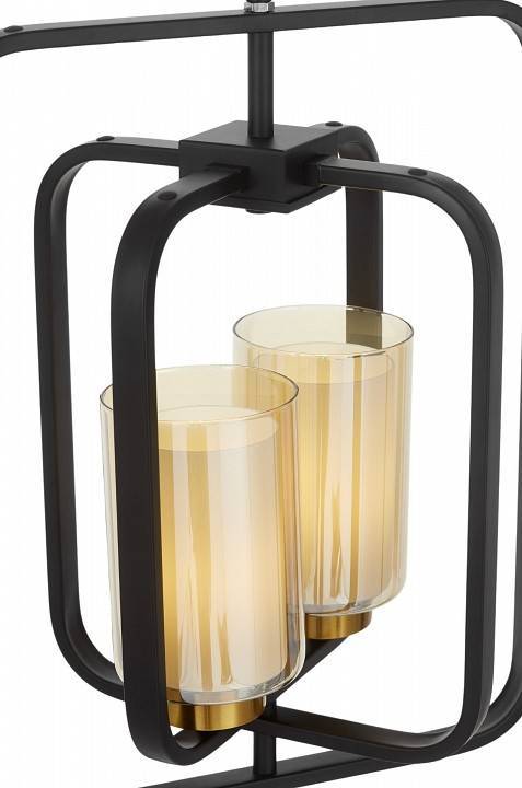 Подвесной светильник Lumina Deco Indivia на 2 лампы LDP 1238-2 BK+MD