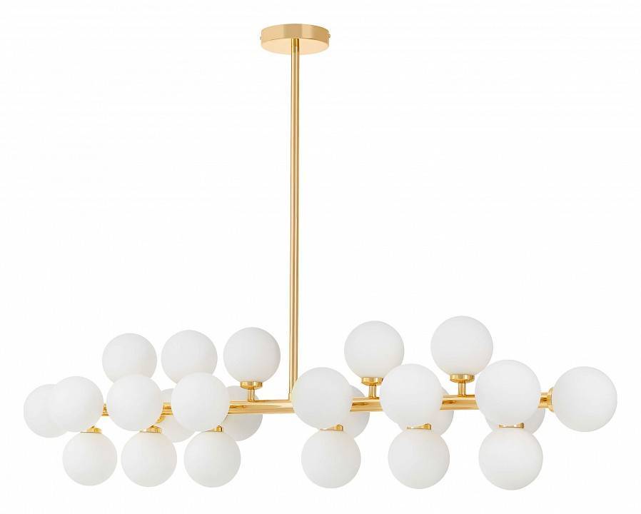 Люстра на штанге LUMINA DECO Marsiada 24 лампы золотая LDP 6033-24 GD