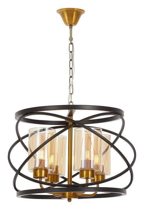 Подвесная люстра LUMINA DECO 8004 LDP 8004-4 BK+MD