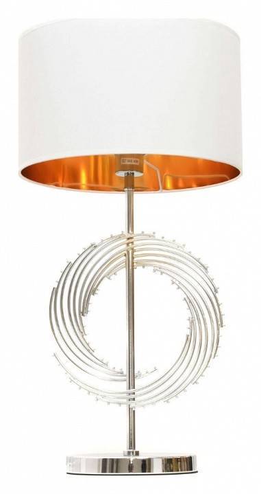 Настольная лампа Lumina Deco Fabi LDT 5531 CHR+WT