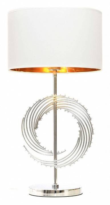 Настольная лампа Lumina Deco Fabi LDT 5531 CHR+WT
