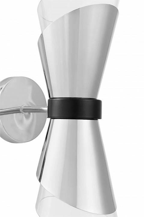 Бра LUMINA DECO LDW LDW 7013-2 CHR+PR