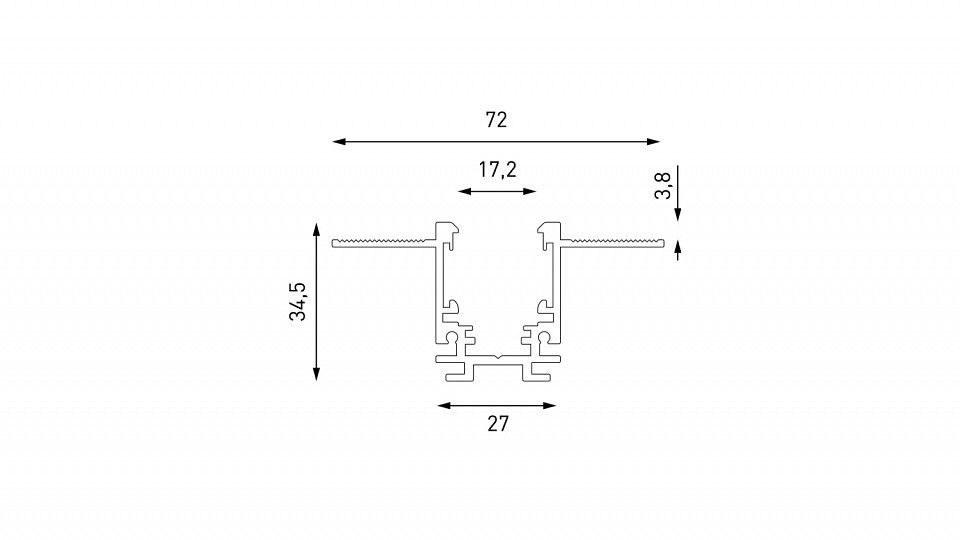Трек встраиваемый Lumker SY-LINK 00-00019269