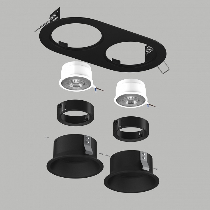 Встраиваемый светильник Lightstar Domino D6570707BMOD