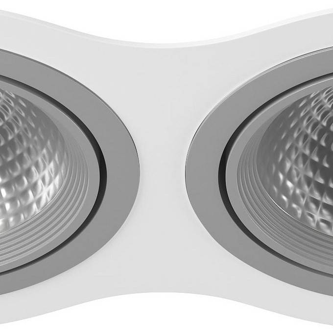 Встраиваемый светильник Lightstar Intero 111 на 2 лампы i9260909