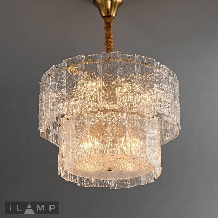 Подвесная люстра iLamp Manhattan P6315-D600 BR