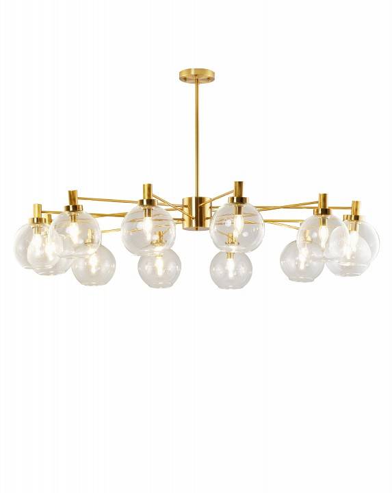 Люстра на штанге Moderli Bizet 12 ламп V10341-12P
