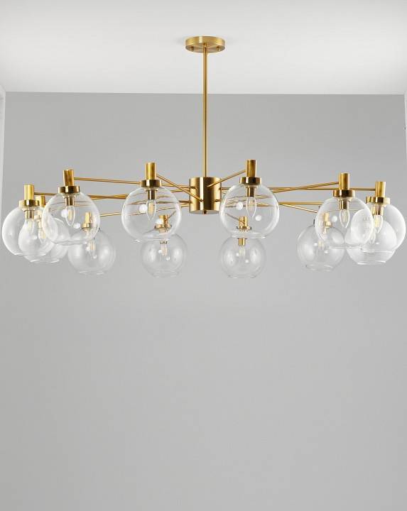 Люстра на штанге Moderli Bizet 12 ламп V10341-12P