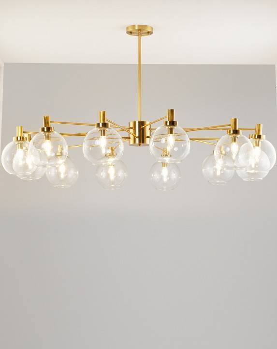 Люстра на штанге Moderli Bizet 12 ламп V10341-12P