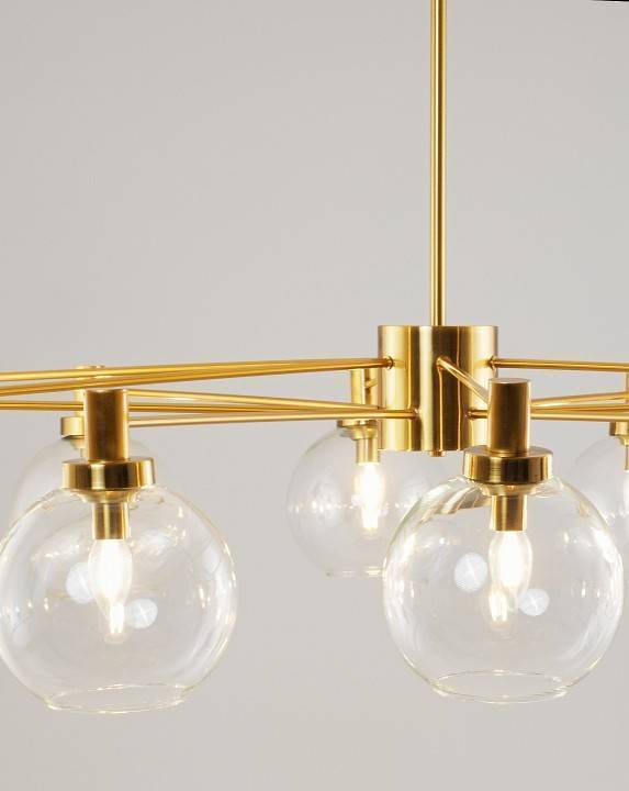 Люстра на штанге Moderli Bizet 12 ламп V10341-12P