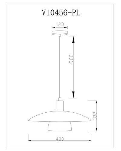 Подвесной светильник Moderli Novara V10456-1P