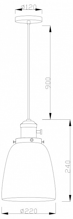 Подвесной светильник Moderli Suvo V11518-1P