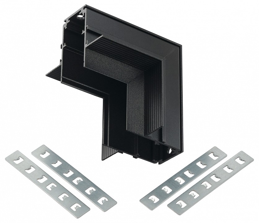 Соединитель угловой внутренний для треков встраиваемых MyFar  MT0200-CLW-B